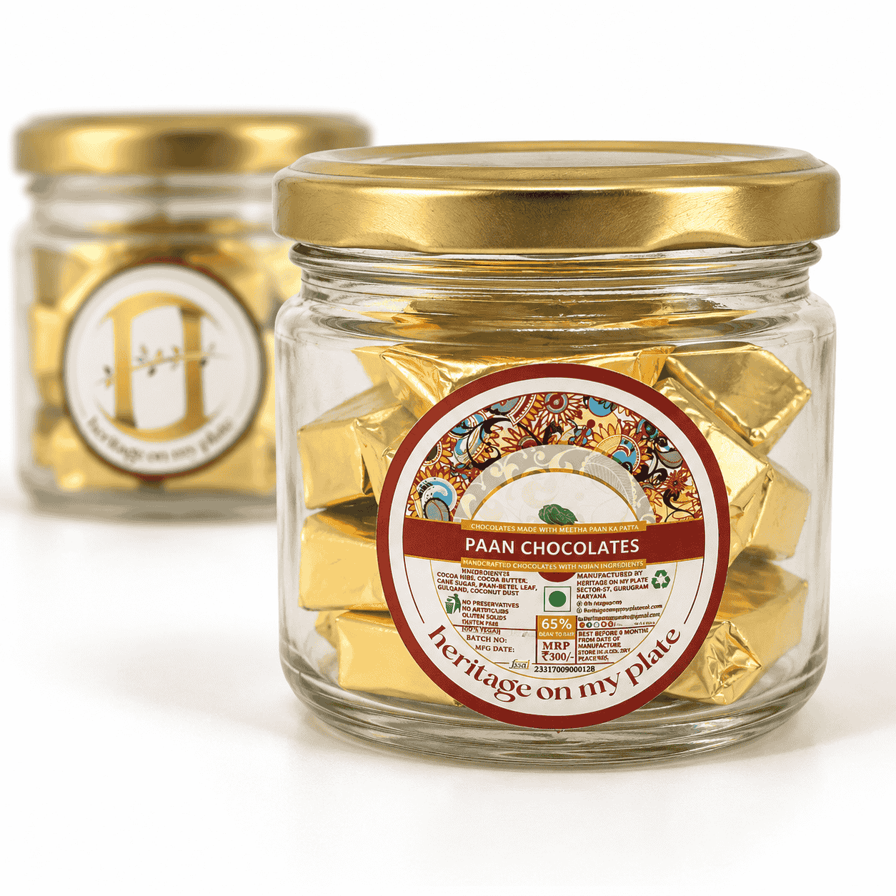 Paan Chocolates Heritage Jar